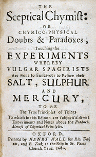 ������� ����� �. ����� The Sceptical Chymist