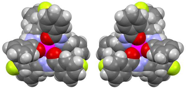 triple-stranded helicates in Dy(III) dinuclear complex